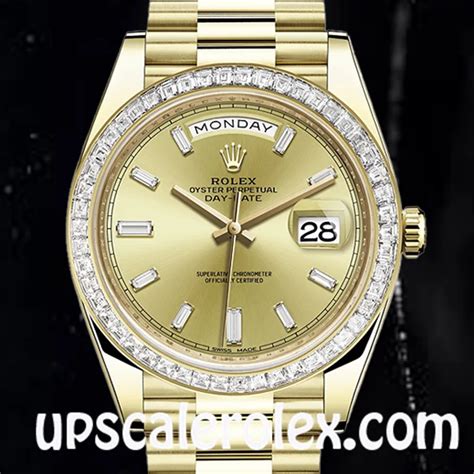 diamond flooded rolex replica